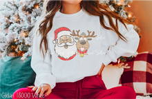 Load image into Gallery viewer, Santa And Reindeer Vintage Sweater #BS6101
