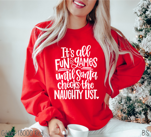 Santa Checks Naughty List #BS7525