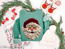 Load image into Gallery viewer, Santa Faux Latch Hook #BS8584A *10/12 PRINTS ON ORDER AND EXTRAS POSTED FOR PURCHASE BEFORE ARRIVAL
