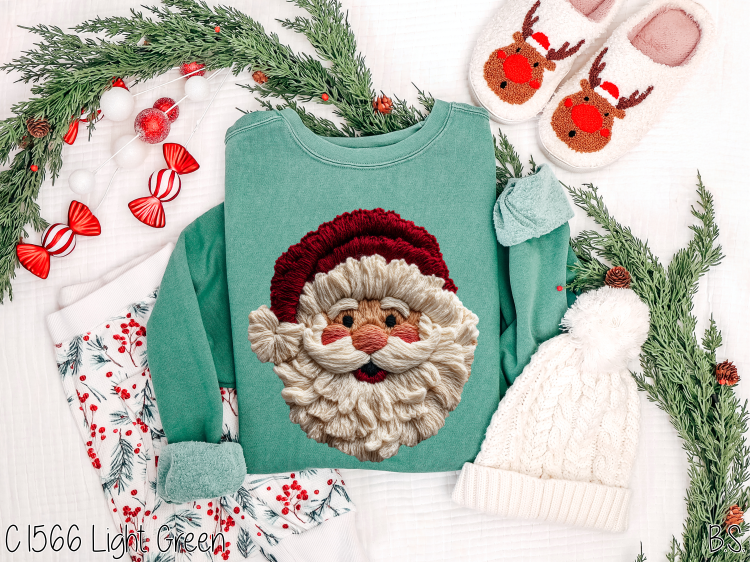 Santa Faux Latch Hook #BS8584A *10/12 PRINTS ON ORDER AND EXTRAS POSTED FOR PURCHASE BEFORE ARRIVAL