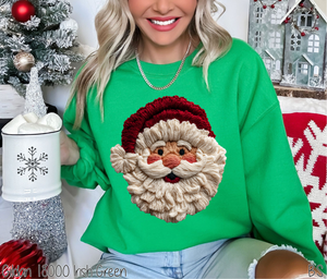 Santa Faux Latch Hook #BS8584A *10/12 PRINTS ON ORDER AND EXTRAS POSTED FOR PURCHASE BEFORE ARRIVAL