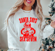Load image into Gallery viewer, Santa Says Six Seven #BS8628
