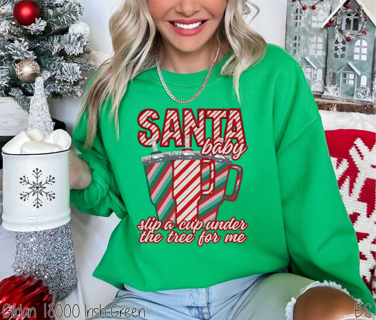 Santa Slip A Cup #BS6216