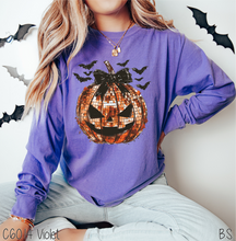 Load image into Gallery viewer, Scary Orange Disco Pumpkin #BS7167
