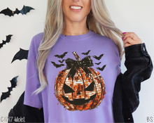 Load image into Gallery viewer, Scary Orange Disco Pumpkin #BS7167
