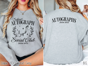 School Autograph Social Club #BS8055 *PREORDER CLOSING SUNDAY 4/20 @ MIDNIGHT CST
