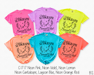 School Autograph Social Club #BS8055 *PREORDER CLOSING SUNDAY 4/20 @ MIDNIGHT CST