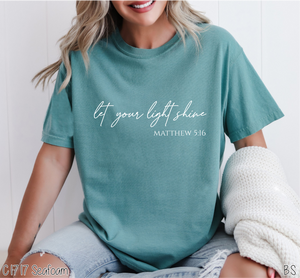 Script Let Your Light Shine #BS8377