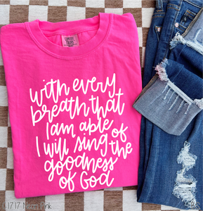 Script With Every Breath #BS8517
