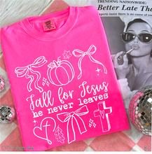 Load image into Gallery viewer, Semi-Exclusive Coquette Fall For Jesus #BS8352
