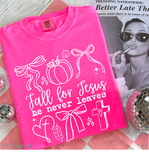 Semi-Exclusive Coquette Fall For Jesus #BS8352