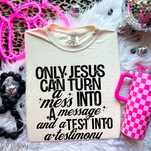 Semi-Exclusive Only Jesus Can Turn #BS8400