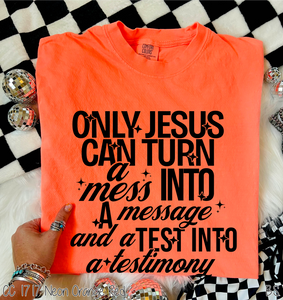 Semi-Exclusive Only Jesus Can Turn #BS8400