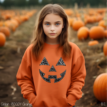 Load image into Gallery viewer, Sequin Jack-O-Lantern Face #BS5994
