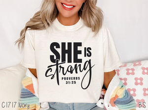 She Is Strong Proverbs #BS7210