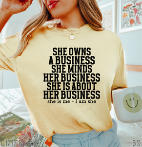 She Owns A Business #BS5586