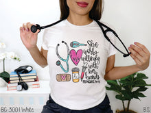Load image into Gallery viewer, She Works Willingly Nurse #C4
