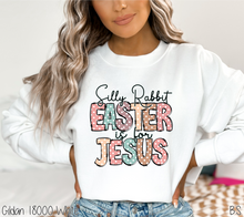 Load image into Gallery viewer, Silly Rabbit Easter Is For Jesus #BS6441
