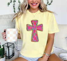 Load image into Gallery viewer, Silver Glitz Cross #BS6697
