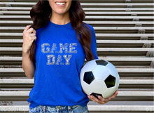 Load image into Gallery viewer, Silver Faux Metallic Game Day #BS6553
