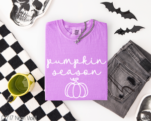 Simple Script Pumpkin Season #BS8422 *8/24 PRINTS ON ORDER AND EXTRAS POSTED FOR PURCHASE BEFORE ARRIVAL