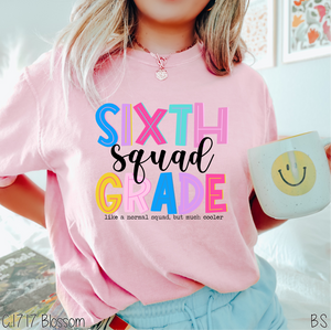 Sixth Grade Squad #BS5659