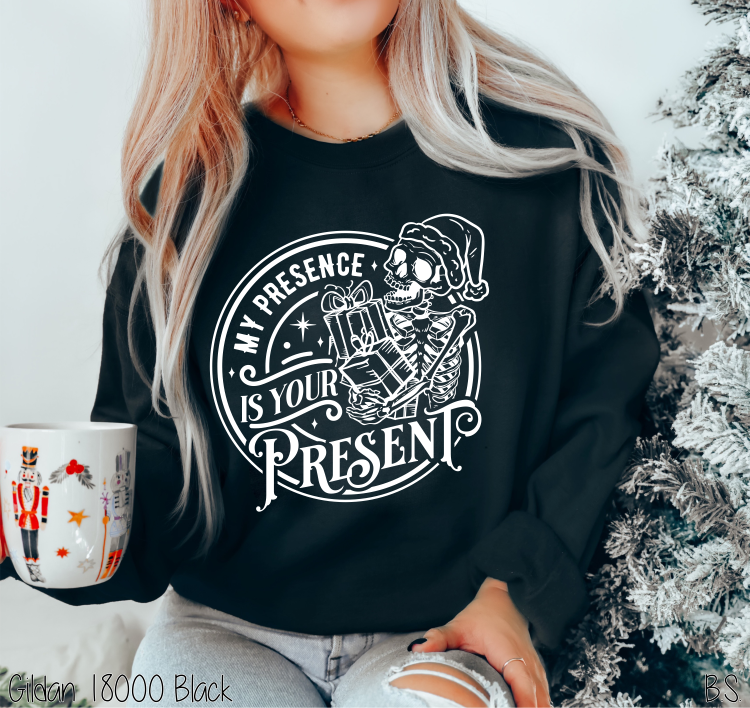 Skeleton My Presence Is Present #BS8682