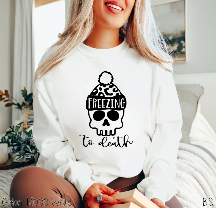 Skull Freezing To Death #BS6117