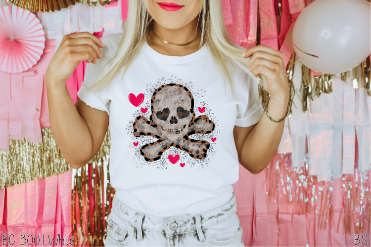 Skull Leopard Valentine #BS6314