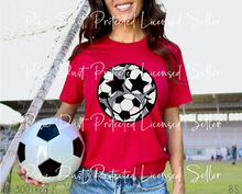 Load image into Gallery viewer, Soccer Sparkly Smile #BS5881
