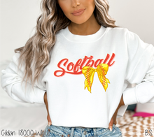 Load image into Gallery viewer, Softball Coquette Bow #BS6663
