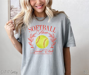 Softball Mom Social Club #BS6584