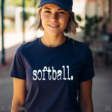 Load image into Gallery viewer, Softball Typewriter #BS7777
