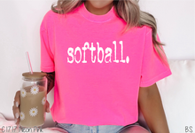 Load image into Gallery viewer, Softball Typewriter #BS7777
