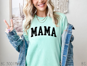 Solid Arched Mama Black #BS6680