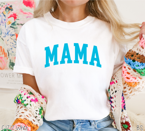 Solid Arched Mama Bright Blue #BS6675