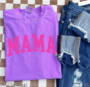 Solid Arched Mama Hot Pink #BS6677