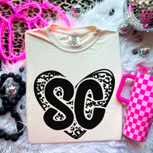 Load image into Gallery viewer, South Carolina Leopard Heart #BS1845
