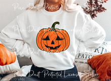 Load image into Gallery viewer, Sparkly Girl Pumpkin #BS5909
