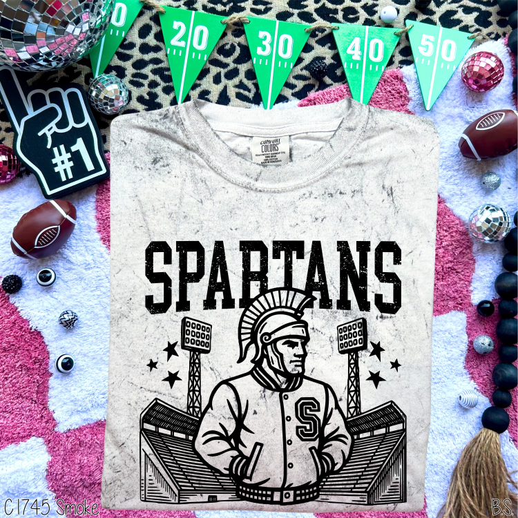 Spartans Letterman Mascot #BS8436 *PREORDER CLOSING SUNDAY 8/31 @ MIDNIGHT CST