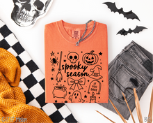 Load image into Gallery viewer, Spooky Season Doodle Collage #BS8385
