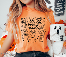 Load image into Gallery viewer, Spooky Season Doodle Collage #BS8385
