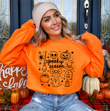 Load image into Gallery viewer, Spooky Season Doodle Collage #BS8385

