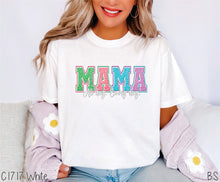Load image into Gallery viewer, Spring Color Faux Embroidery Mama #BS6610
