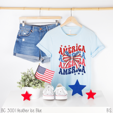 Load image into Gallery viewer, Stacked Coquette American Flag #BS6918
