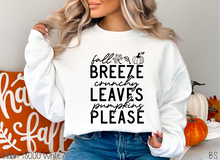 Load image into Gallery viewer, Stacked Fall Breeze One Color #BS7181
