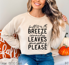 Load image into Gallery viewer, Stacked Fall Breeze One Color #BS7181
