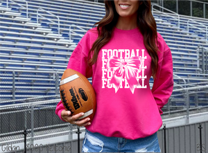 Stacked Football Coquette One Color #BS7368