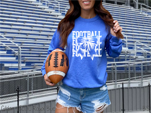 Stacked Football Coquette One Color #BS7368