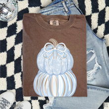 Load image into Gallery viewer, Stacked Grand Millennial Blue Pumpkin #BS8410 *8/24 PRINTS ON ORDER AND EXTRAS POSTED FOR PURCHASE BEFORE ARRIVAL
